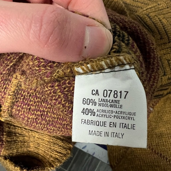 Pronto Uomo Men’s Sweater Vintage - Picture 4 of 4